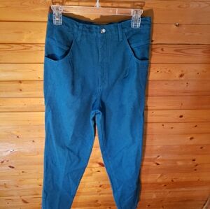 Vintage Wrangler Silverlake Mom Jeans 11/12 High Waist 80s 90s Western USA 36"L